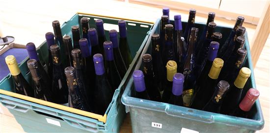 Forty one assorted bottles of German wines including Pieroth Blue Burg Layer Schlosskapelle, 2013.